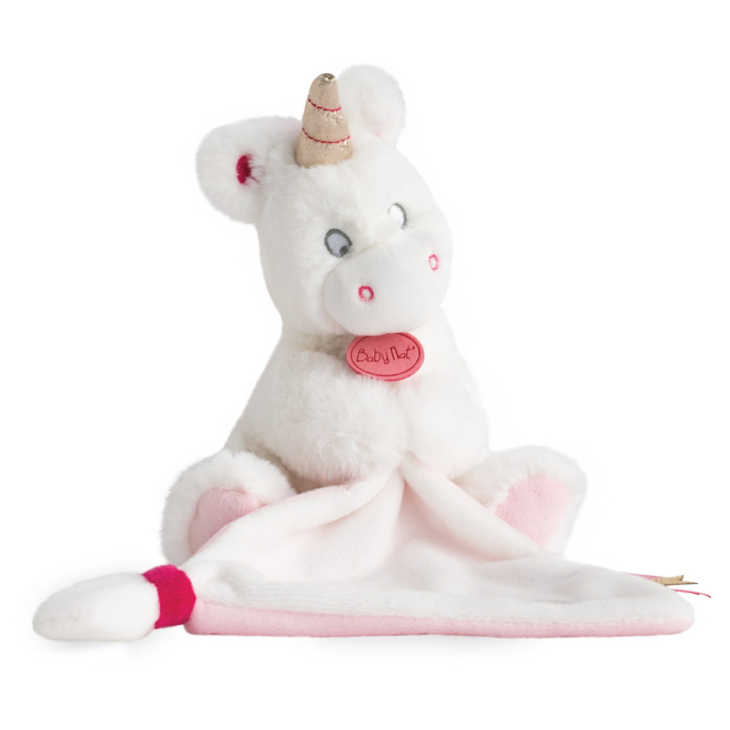 doudou mouchoir licorne